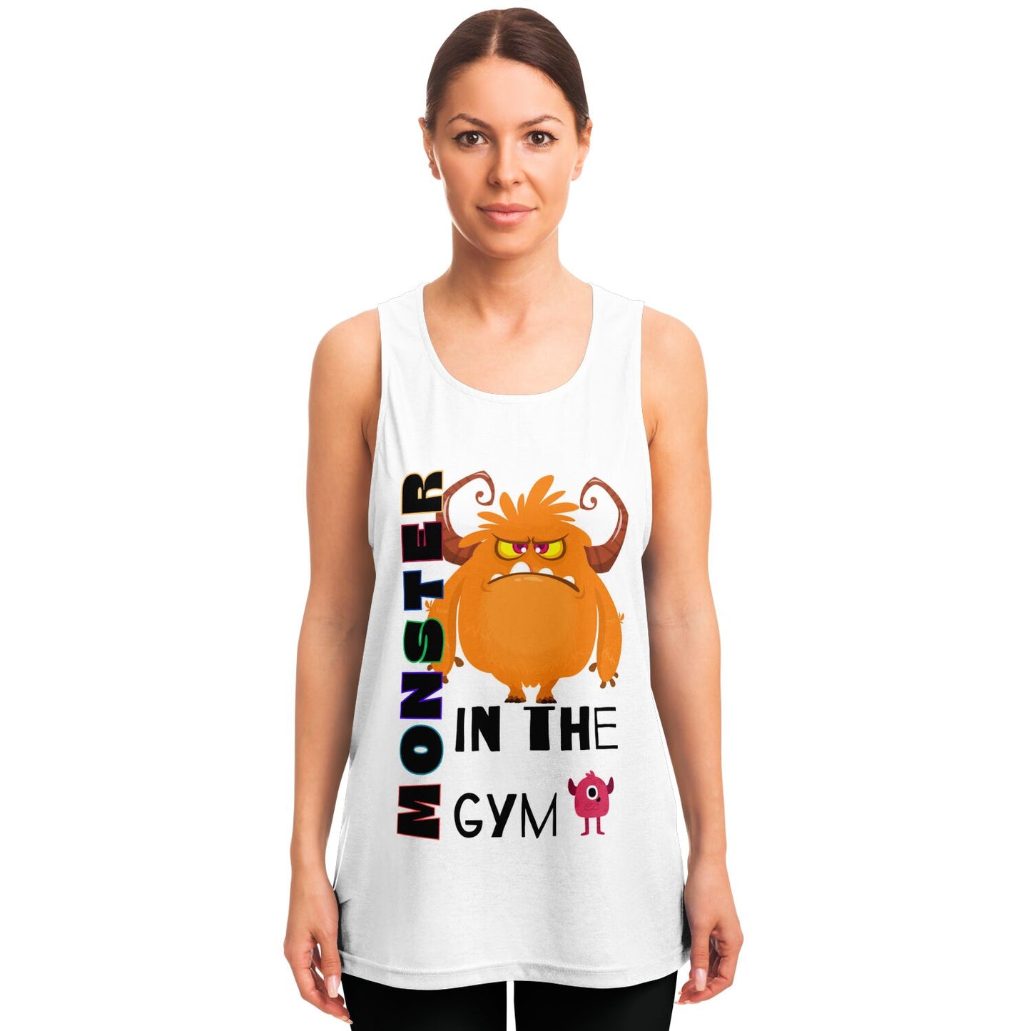 Cheerful "Monster in the Gym" - Classic Tank Top