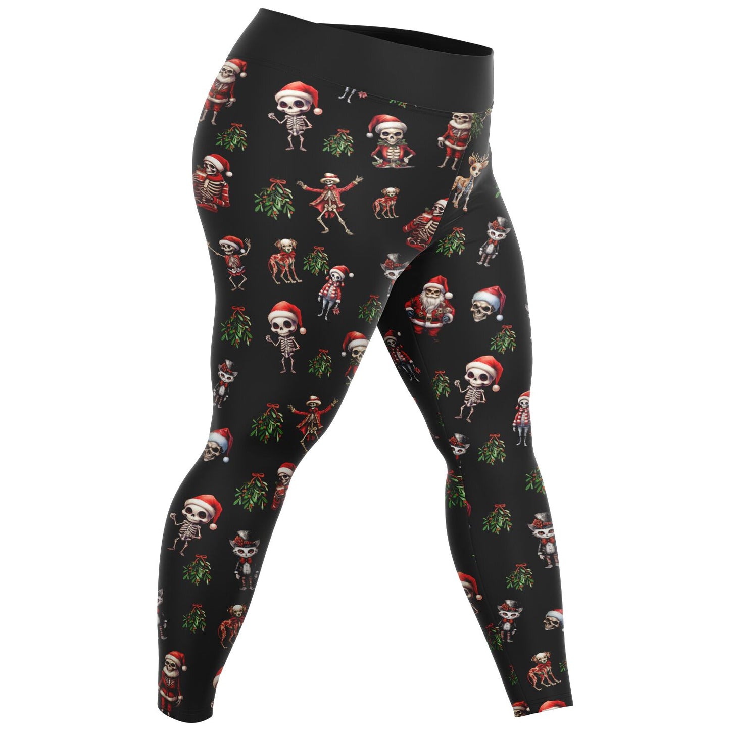 Skeleton Christmas - Classic Athletic Leggings Plus