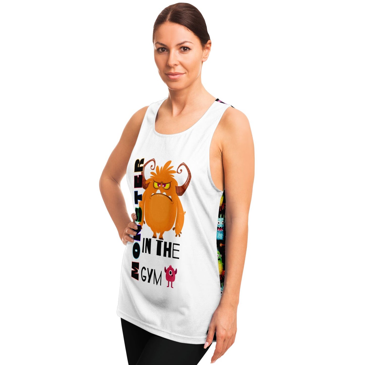 Cheerful "Monster in the Gym" - Classic Tank Top