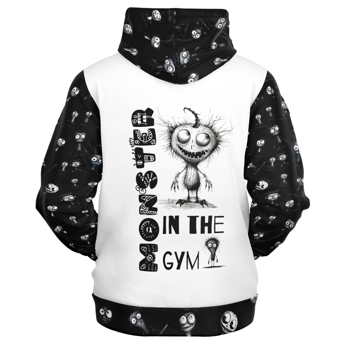 Misfit Monster Athletic Hoodie Sweatshirt