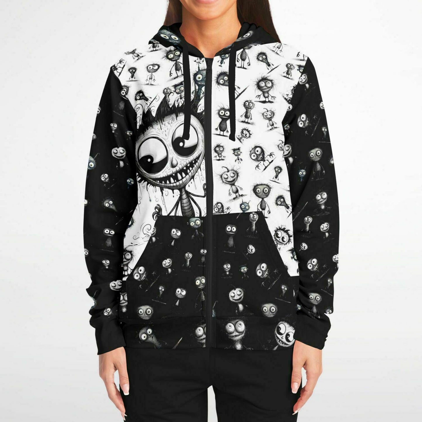 Misfit Monster Athletic Hoodie Sweatshirt
