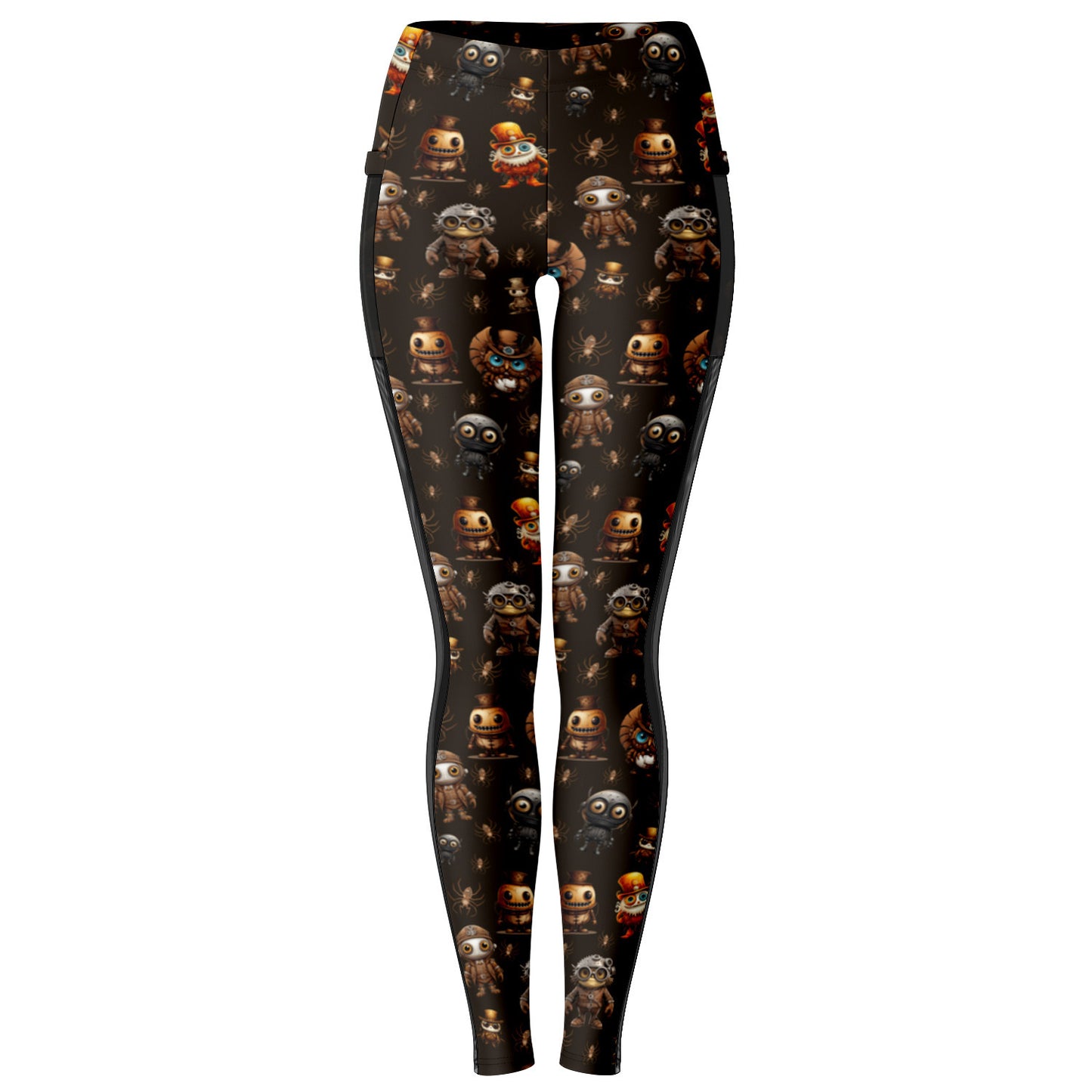 Mesh Pocket Legging - Misfit Steampunk Crew