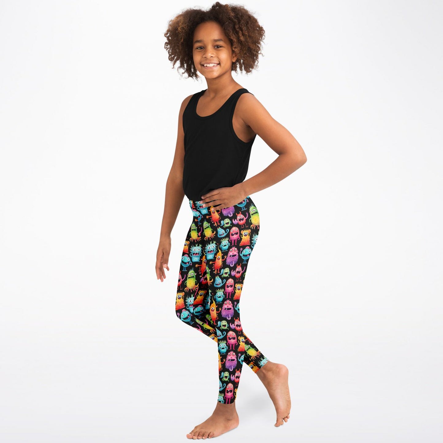 Cheerful monsters - youth leggings