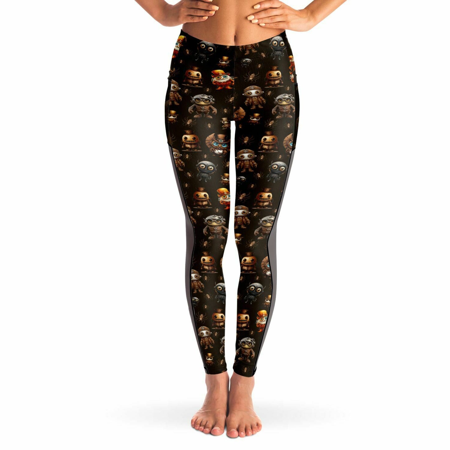 Mesh Pocket Legging - Misfit Steampunk Crew