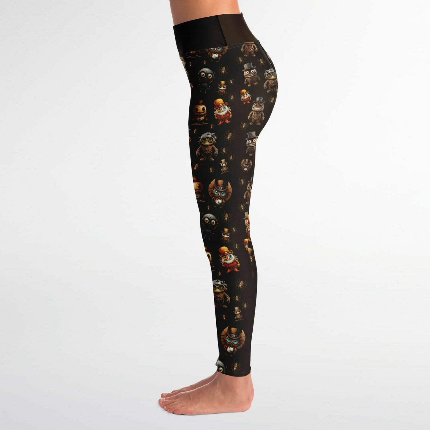 Yoga Leggings - Misfit Steampunk Crew