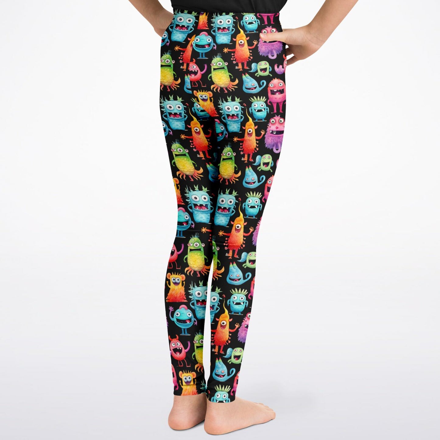 Cheerful monsters - youth leggings