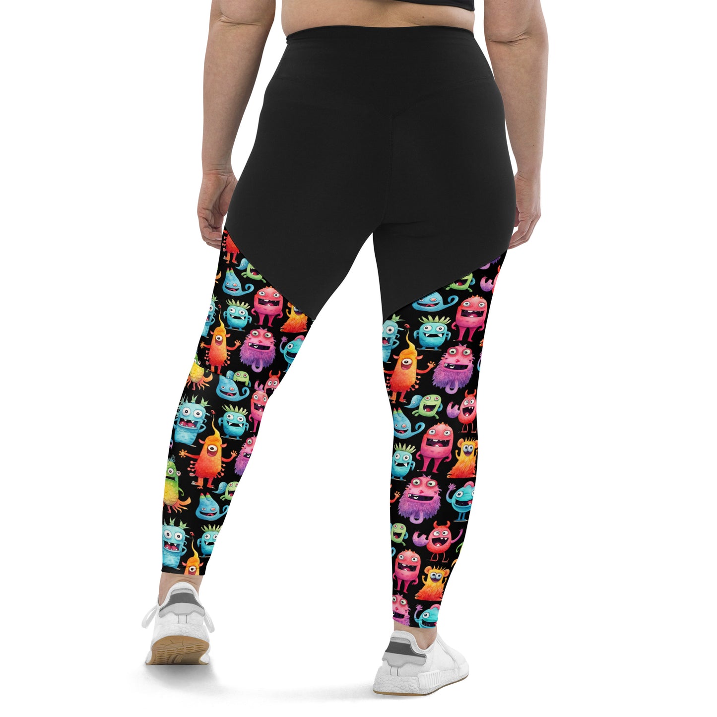 Performance Leggings - Cheerful Monster
