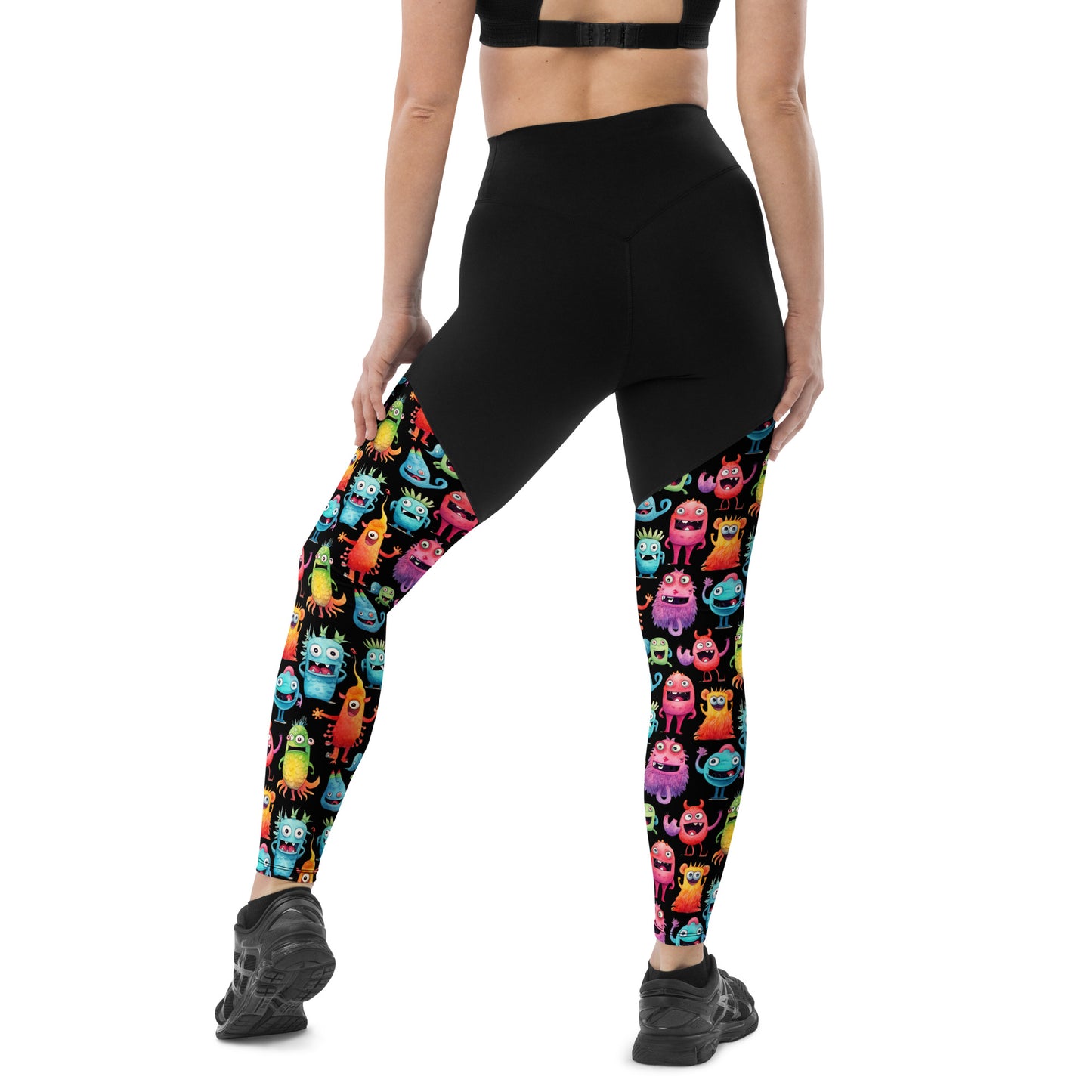 Performance Leggings - Cheerful Monster