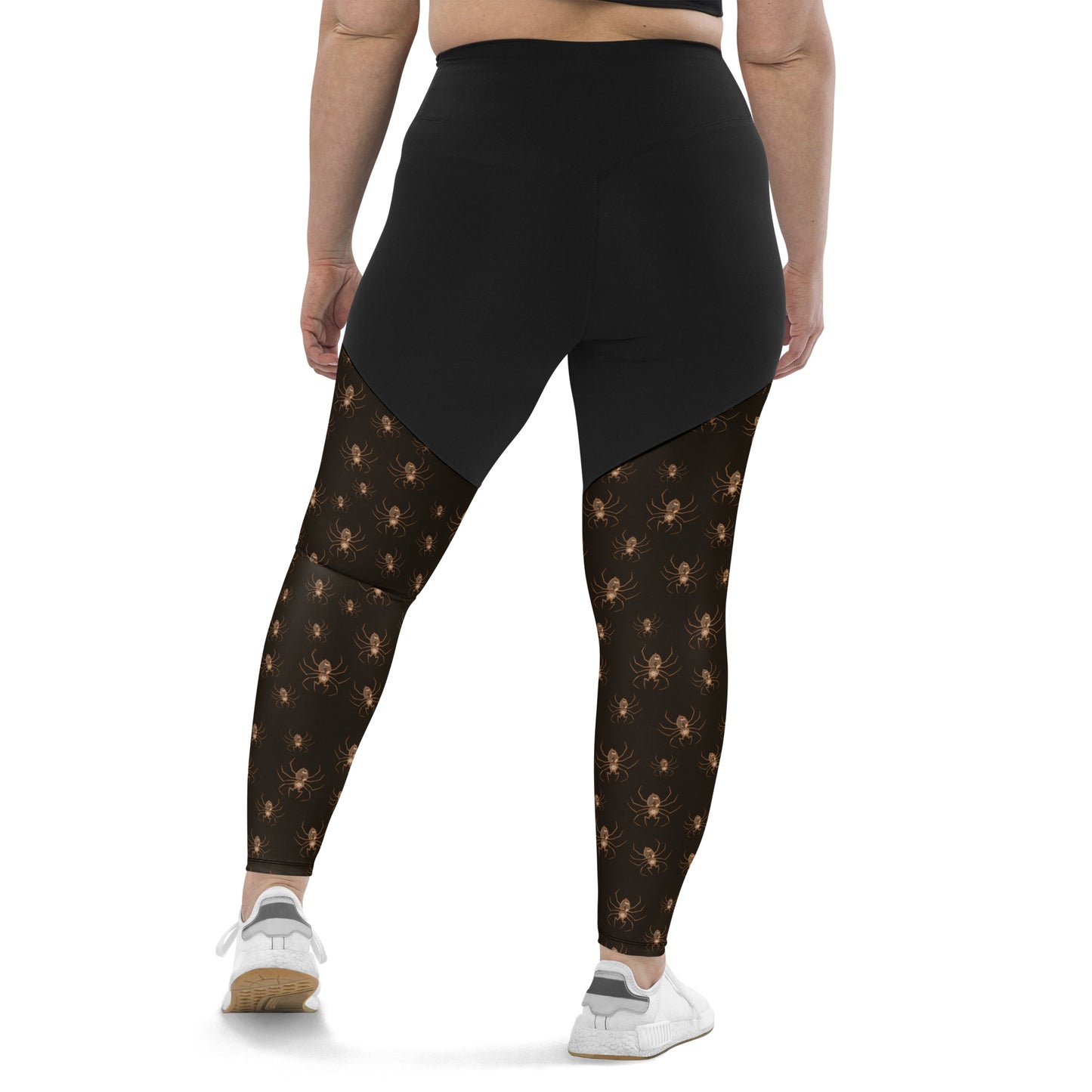 Performance Leggings - Misfit Steam Punk Crew Spiders