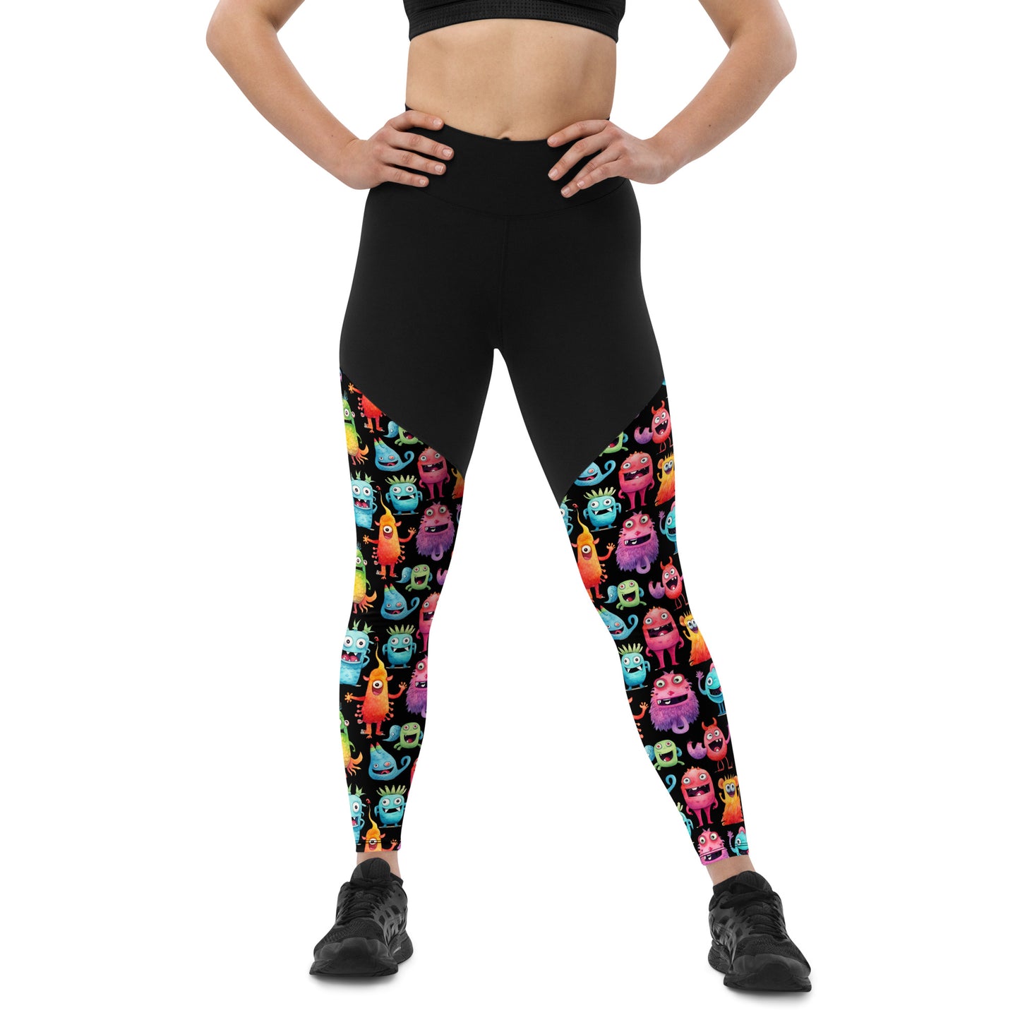Performance Leggings - Cheerful Monster
