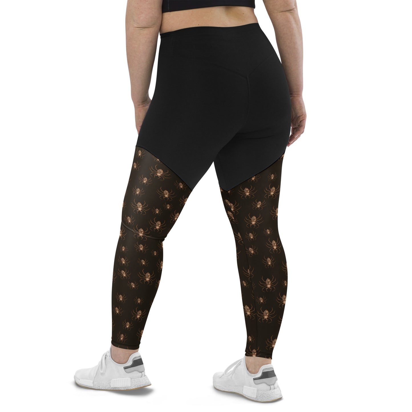 Performance Leggings - Misfit Steam Punk Crew Spiders