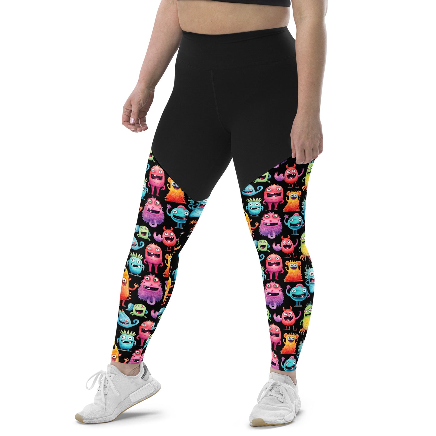 Performance Leggings - Cheerful Monster