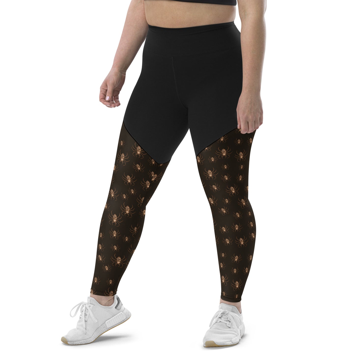 Performance Leggings - Misfit Steam Punk Crew Spiders
