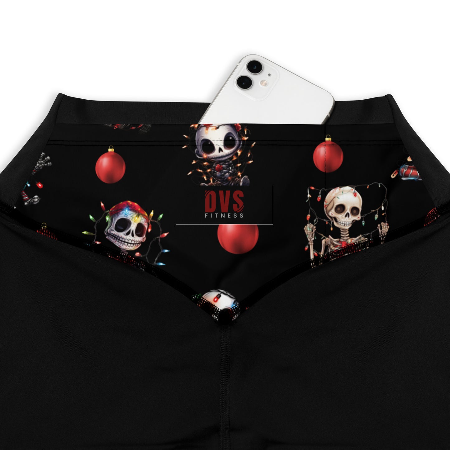 Performance Leggings - Festive Skeleton