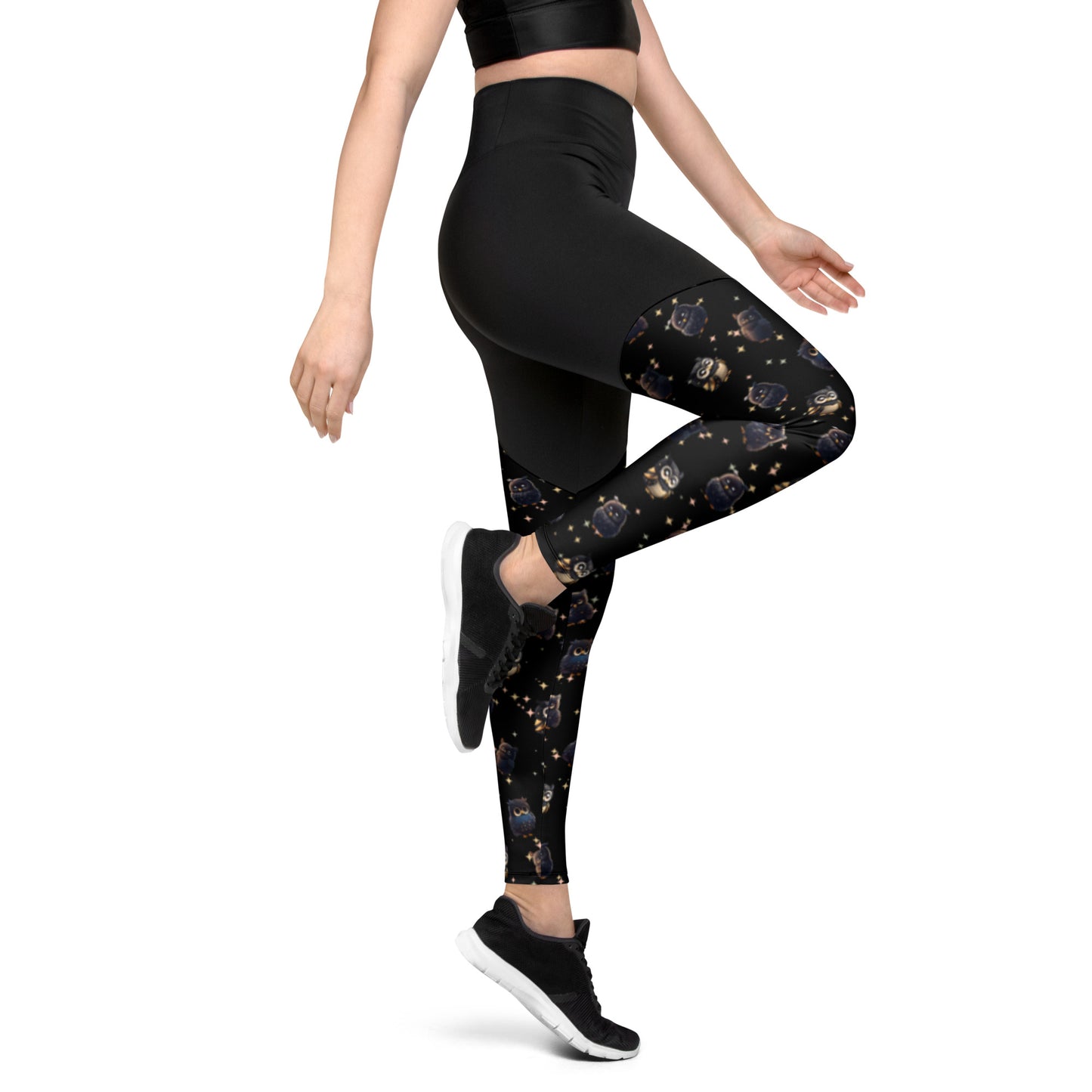 Performance Leggings - Midnight Owl