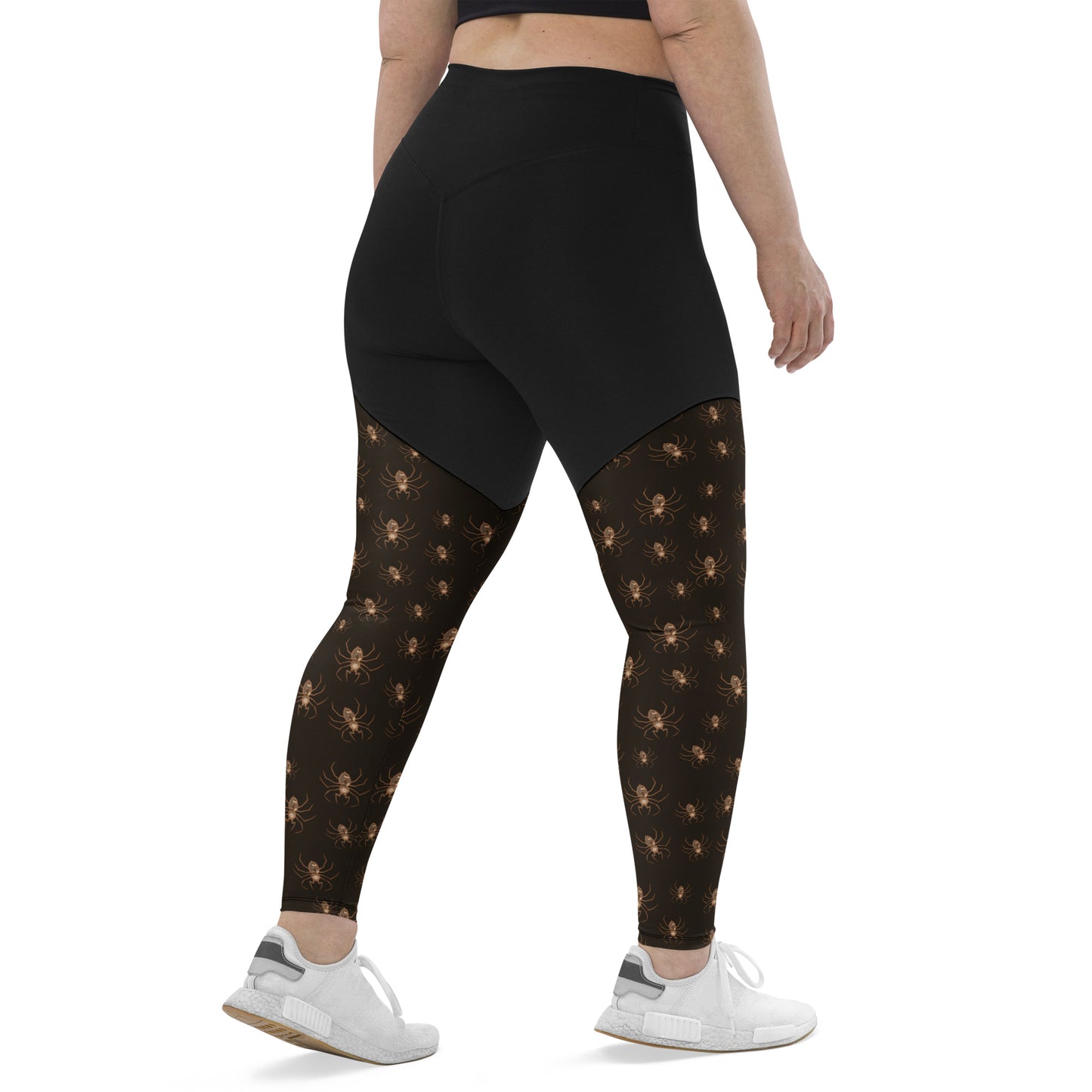 Performance Leggings - Misfit Steam Punk Crew Spiders