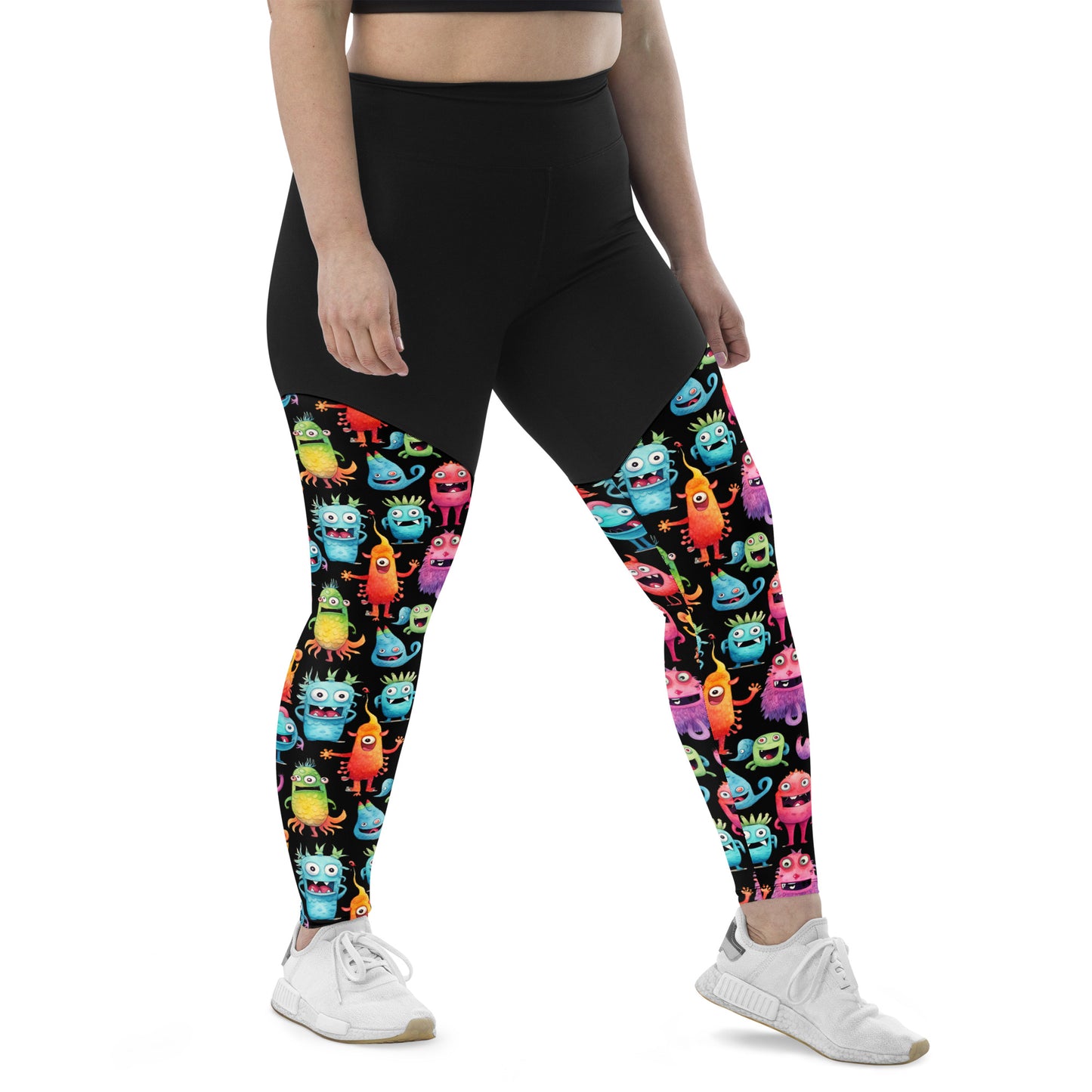 Performance Leggings - Cheerful Monster